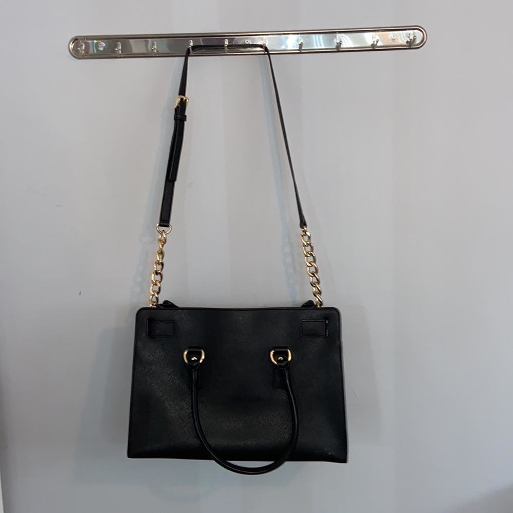 Michael Kors - Large Saffiano Leather Hamilton East West Satchel - Picture 4 of 10